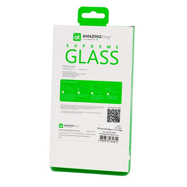 Hybrid 3D Full Glass - iPhone 11 Pro Max / XS Max