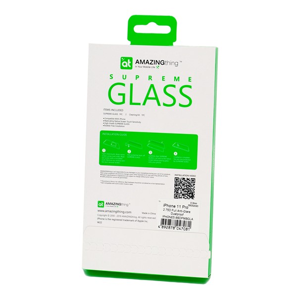 Dust Filter Matte Glass - iPhone 11 Pro / Xs / X