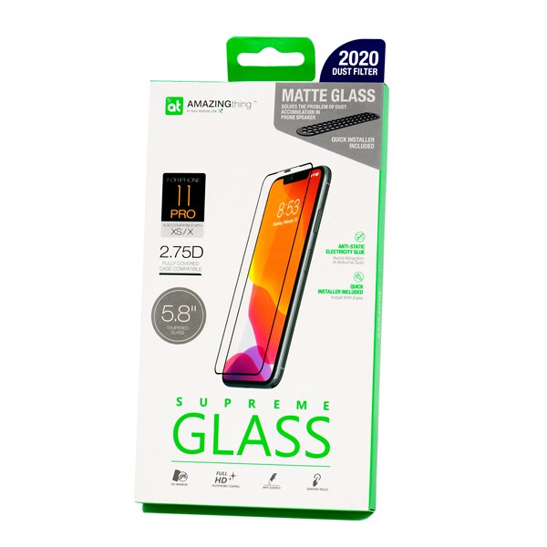 Dust Filter Matte Glass - iPhone 11 Pro / Xs / X