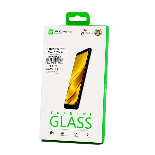 Fully Covered Supremeglass (BK) for Huawei Nova 7i